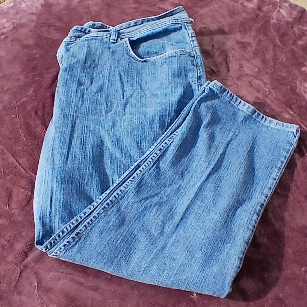 WORN Riders By Lee 26 W Straight Leg Jeans